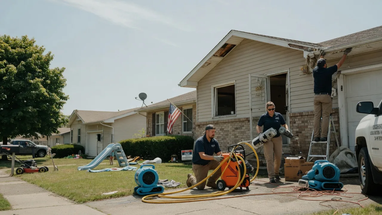 Water Damage Restoration in Brownsburg, IN near me